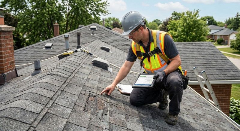 Roof Damage Inspection in Chester County, PA