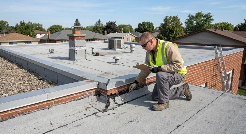 Roof Damage Inspection in Hockessin, DE