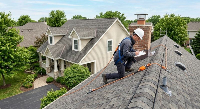 Roof Damage Inspection in Marcus Hook, PA