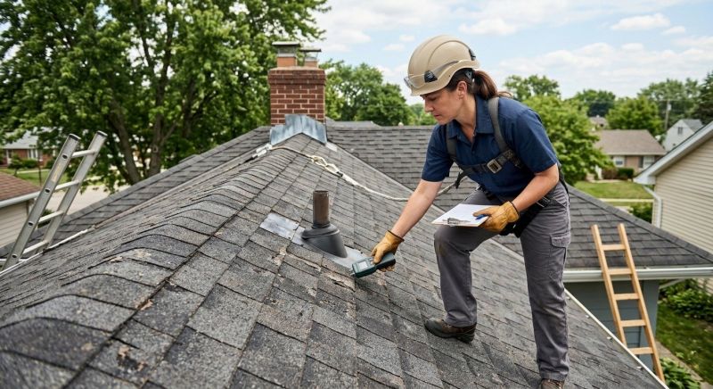 Roof Damage Inspection in Oxford, PA