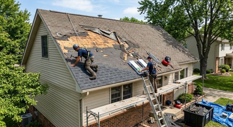 Roof Damage Repair in Pennsville, NJ