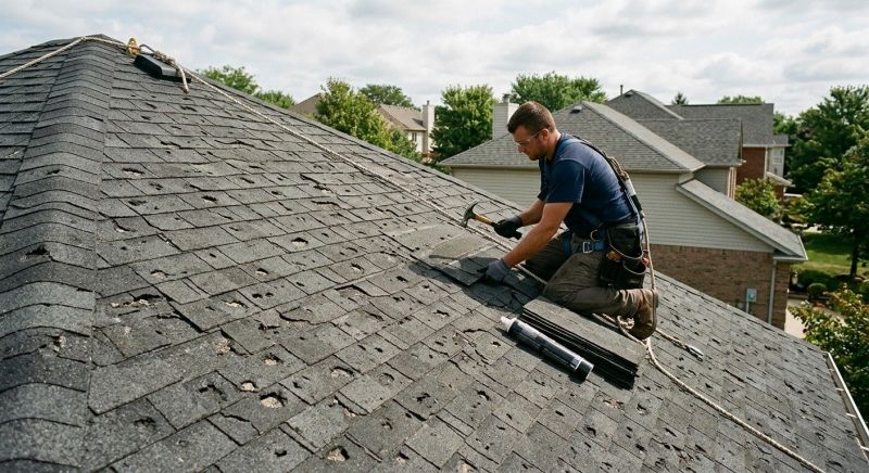 Roof Damage Restoration in Chester, PA