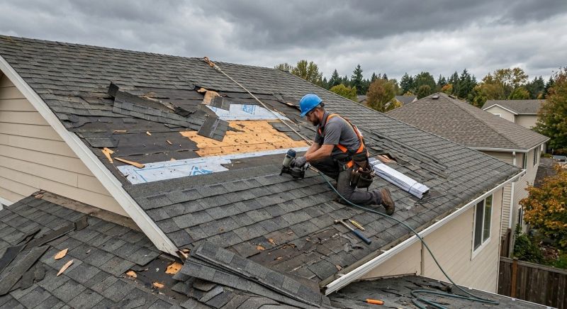 Roof Damage Restoration in Claymont, DE