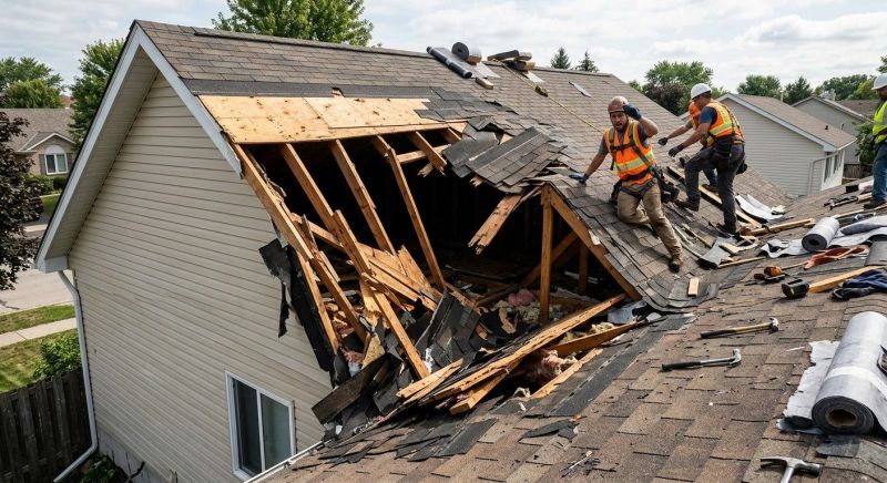 Roofline Repair in New Castle, DE