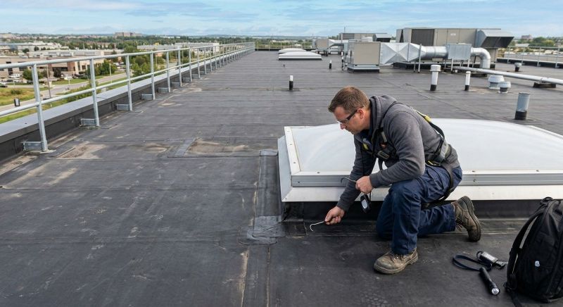Rubber Roof Inspection in New Castle, DE