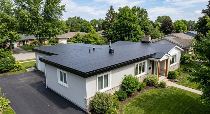 Rubber Roof Installation in New Castle, DE