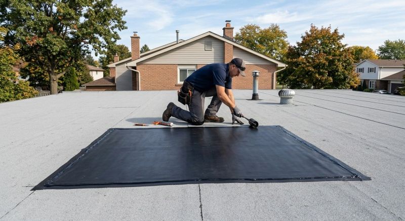 Rubber Roof Repair in Bear, DE