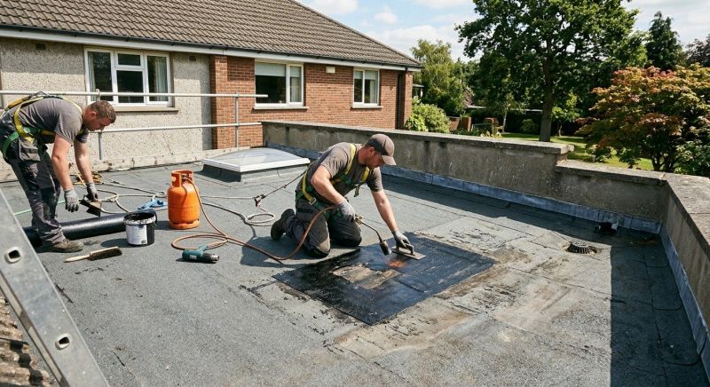 Rubber Roof Repair in Oxford, PA