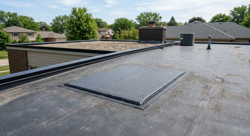 Rubber Roof Repair in Pennsville, NJ