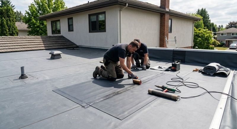 Rubber Roof Repair in Springfield, PA