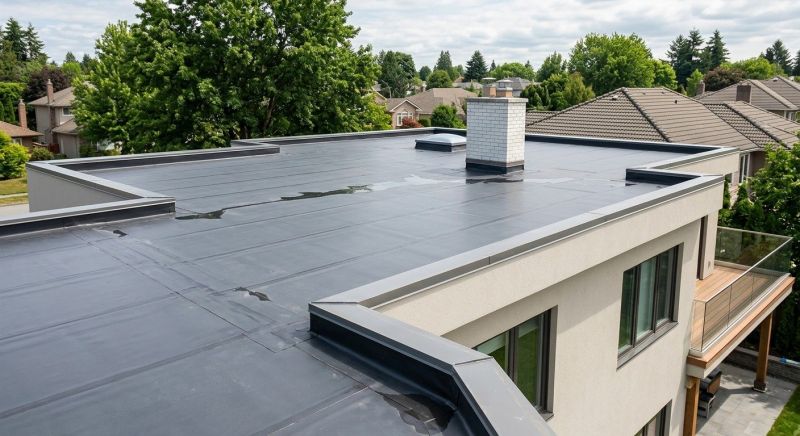 Single Ply Roof Installation in Broomall, PA