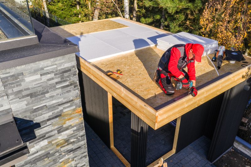 Single Ply Roof Installation in Marcus Hook, PA