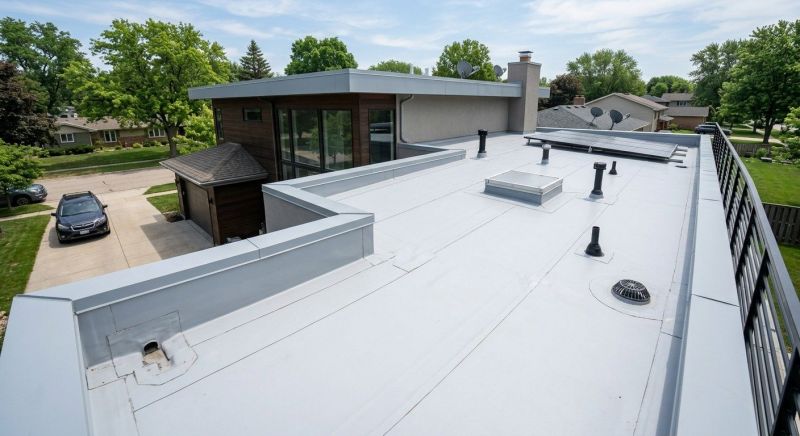 Single Ply Roof Replacement in Marcus Hook, PA