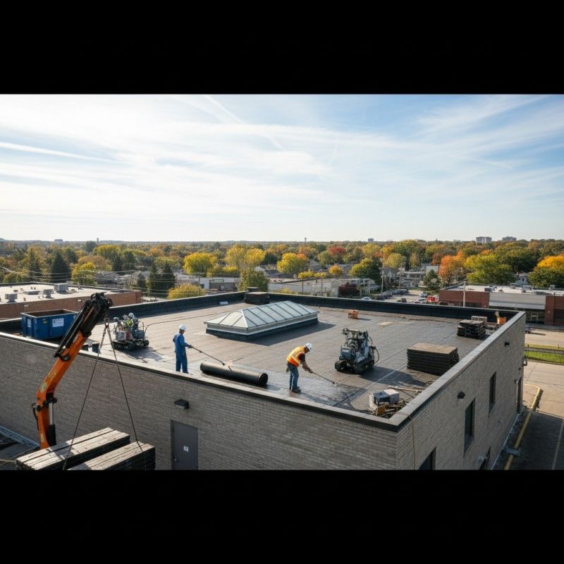 Single Ply Roof Replacement in Yorklyn, DE