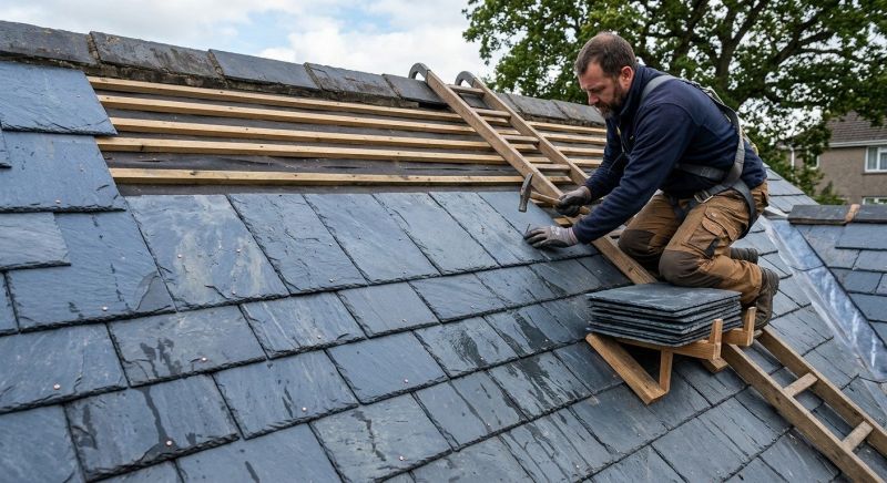 Slate Roof Construction in Newtown Square, PA