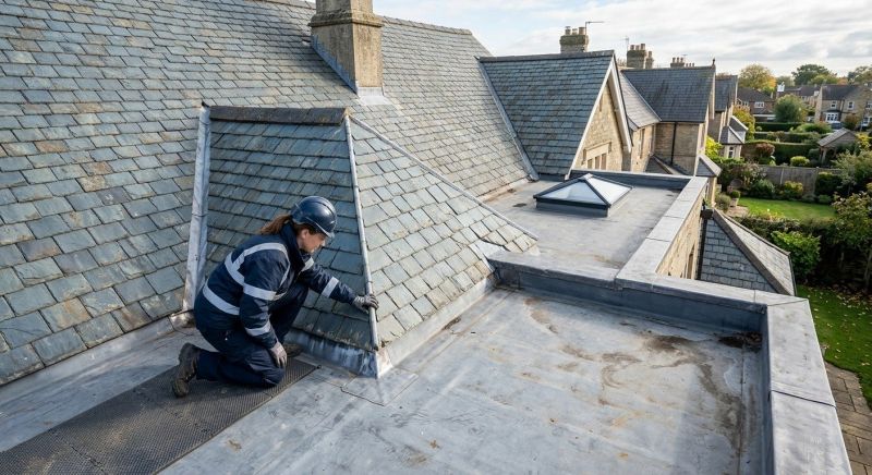 Slate Roof Inspection in New Castle, DE