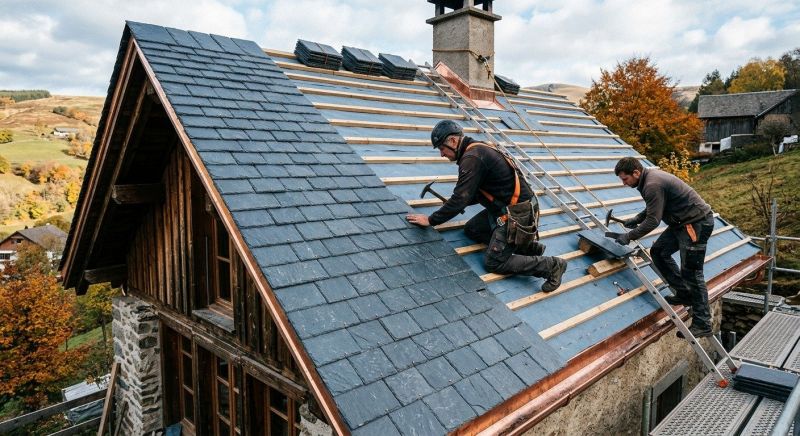 Slate Roof Installation in New Castle County, DE