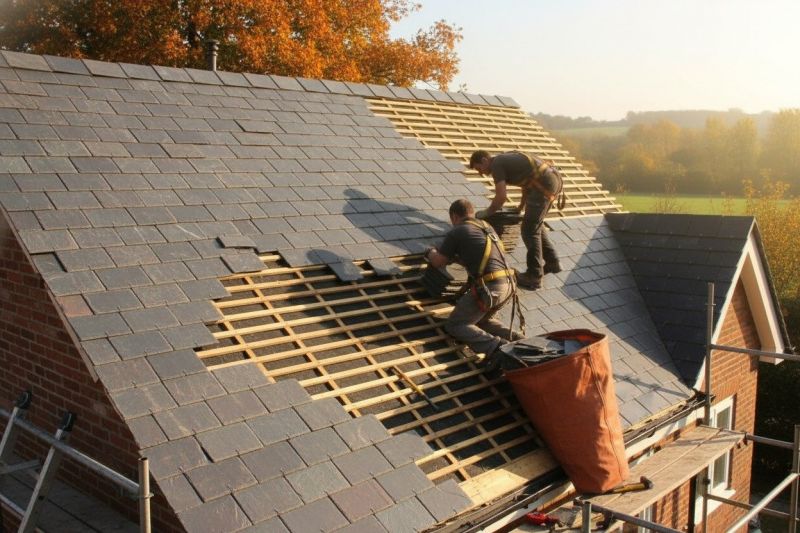 Slate Roof Replacement in Coatesville, PA