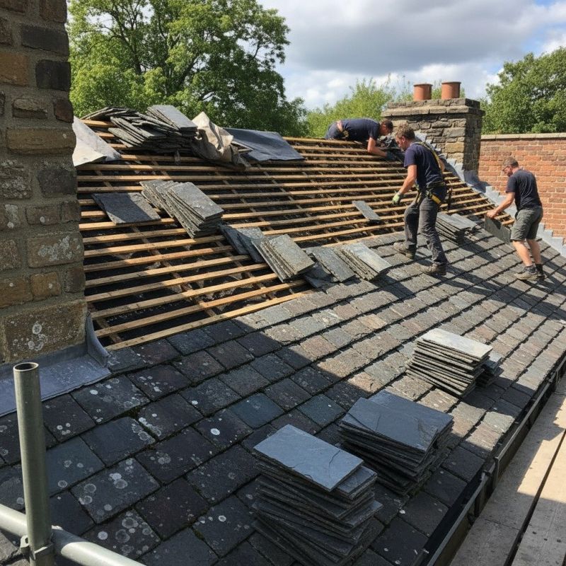 Slate Roof Replacement in Cochranville, PA