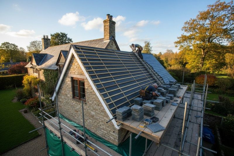 Slate Roof Replacement in Marcus Hook, PA