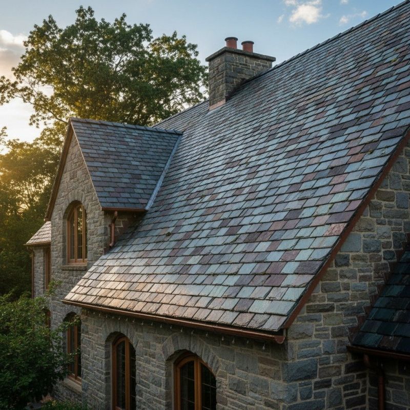 Slate Roof Replacement in Marcus Hook, PA