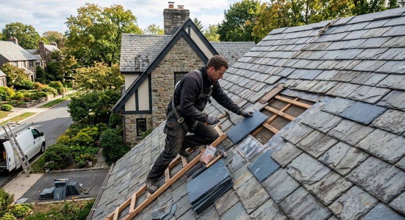 Slate Shingles Repair in Coatesville, PA