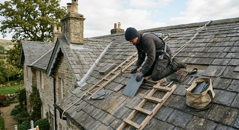 Slate Shingles Repair in Landenberg, PA