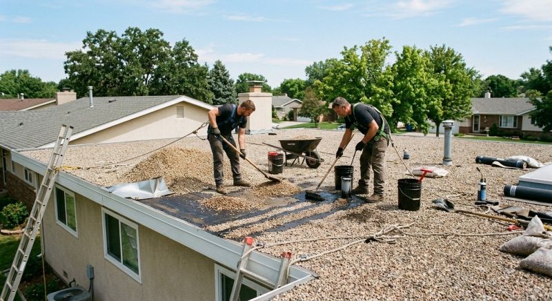 Tar And Gravel Roof Repair in Coatesville, PA