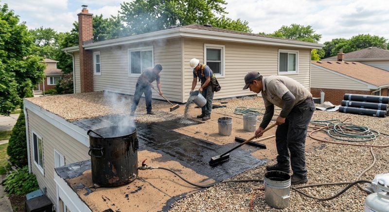 Tar And Gravel Roof Repair in Elkton, MD