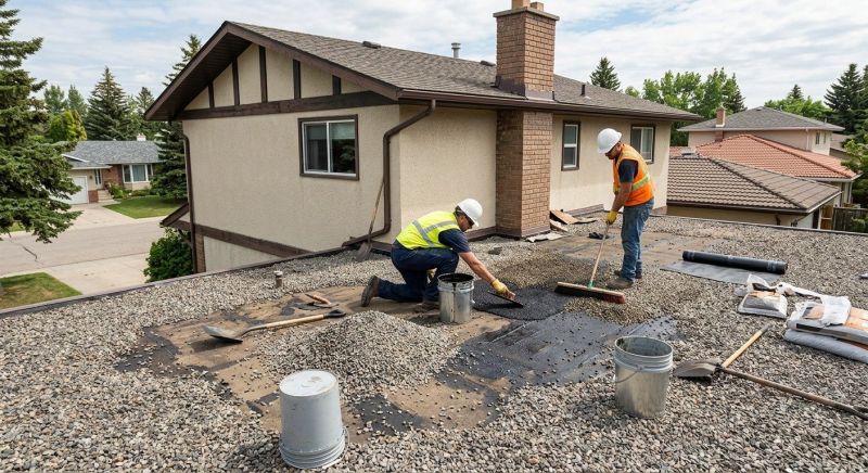 Tar And Gravel Roof Repair in Woodstown, NJ