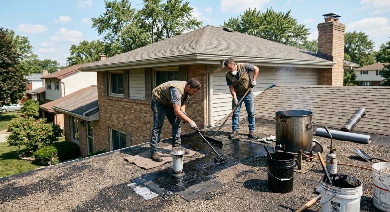 Tar Roof Repair in Chester County, PA