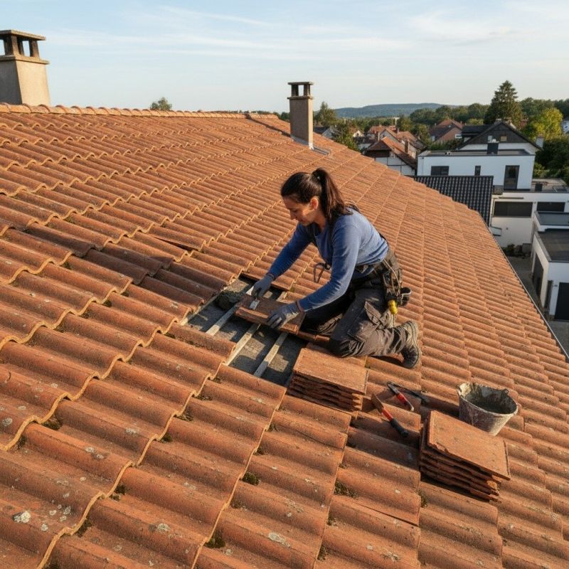 Tile Roof Repair in Aston, PA
