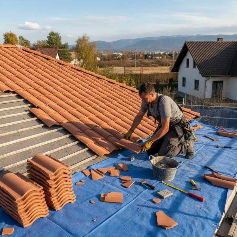 Tile Roof Repair in Avondale, PA
