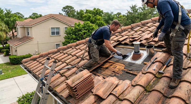 Tile Roof Repair in Delaware City, DE