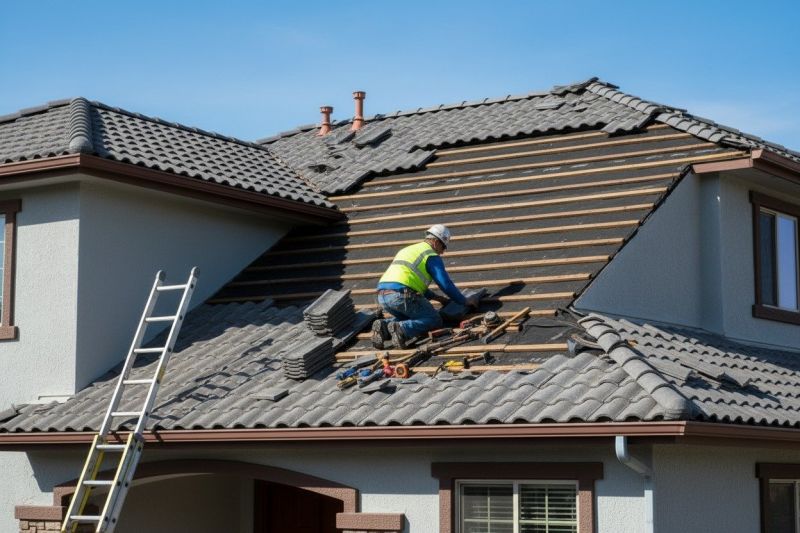 Tile Roof Repair in Rising Sun, MD