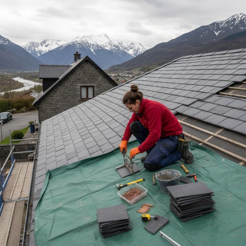 Tile Roof Repair in Springfield, PA