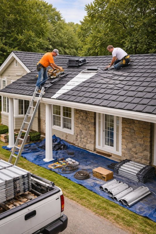 Tin Roof Installation in Middletown, DE