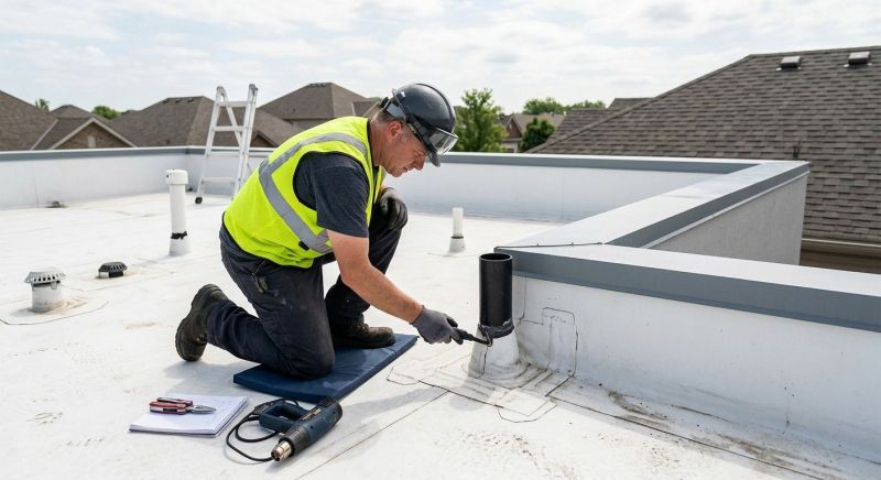 Tpo Roof Inspection in New Castle, DE