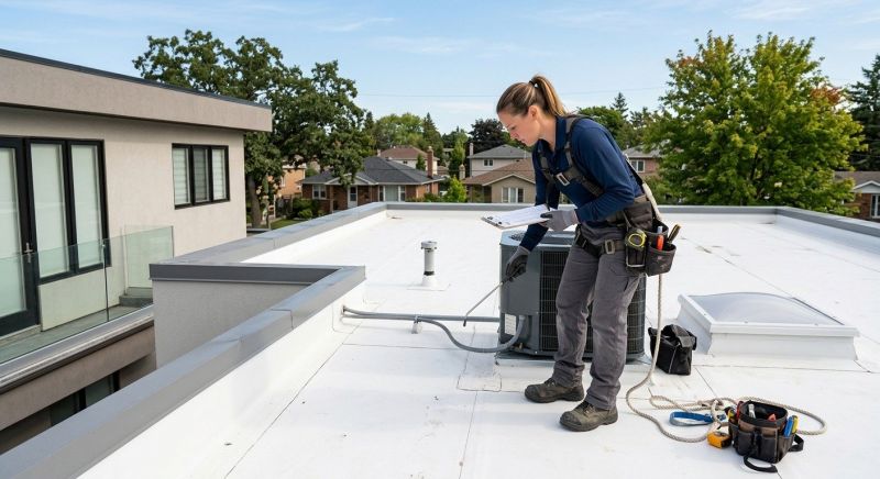 Tpo Roof Inspection in New Castle, DE