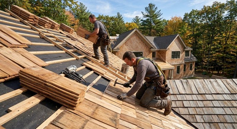 Wood Roofing Installation in Marcus Hook, PA