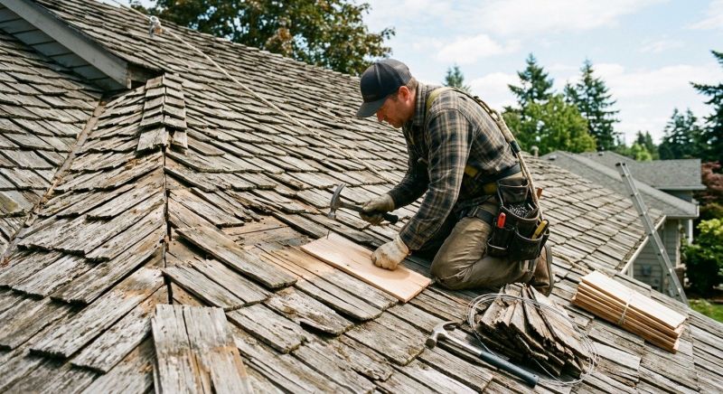 Wood Shake Roof Repair in Clifton Heights, PA