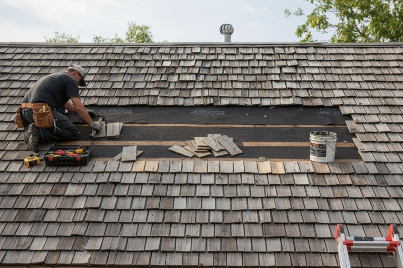 Wood Shake Roof Repair in Downingtown, PA