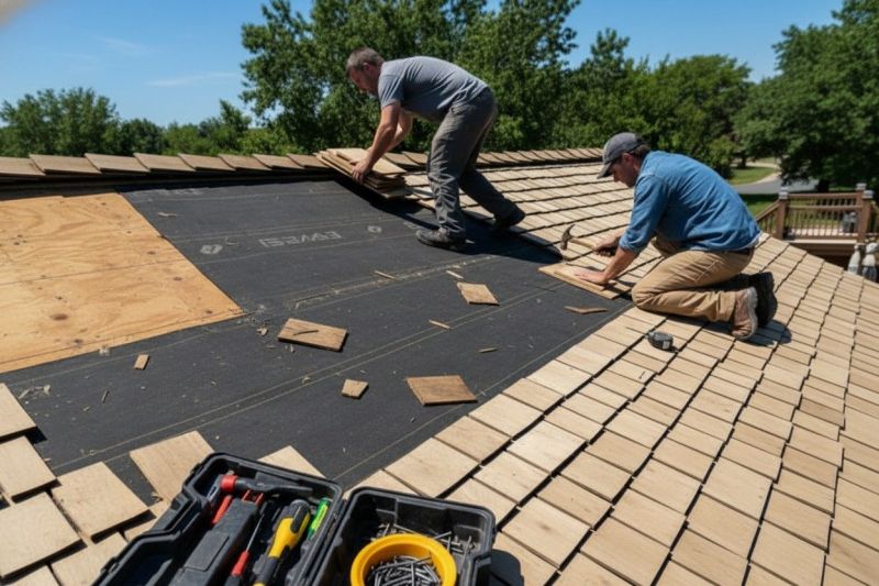 Wood Shake Roof Repair in Glen Mills, PA