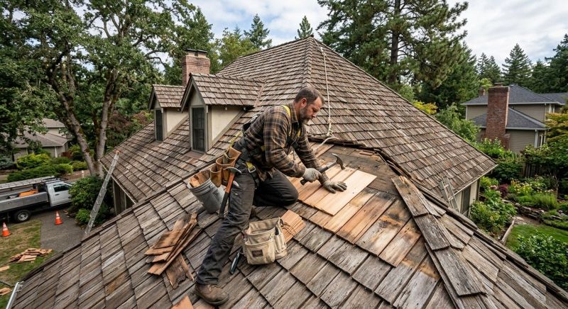 Wood Shake Roof Repair in Salem County, NJ