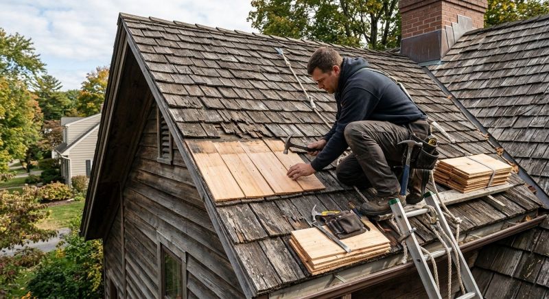 Wood Shingles Repair in New Castle, DE