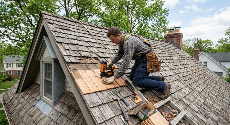 Wood Shingles Repair in Springfield, PA